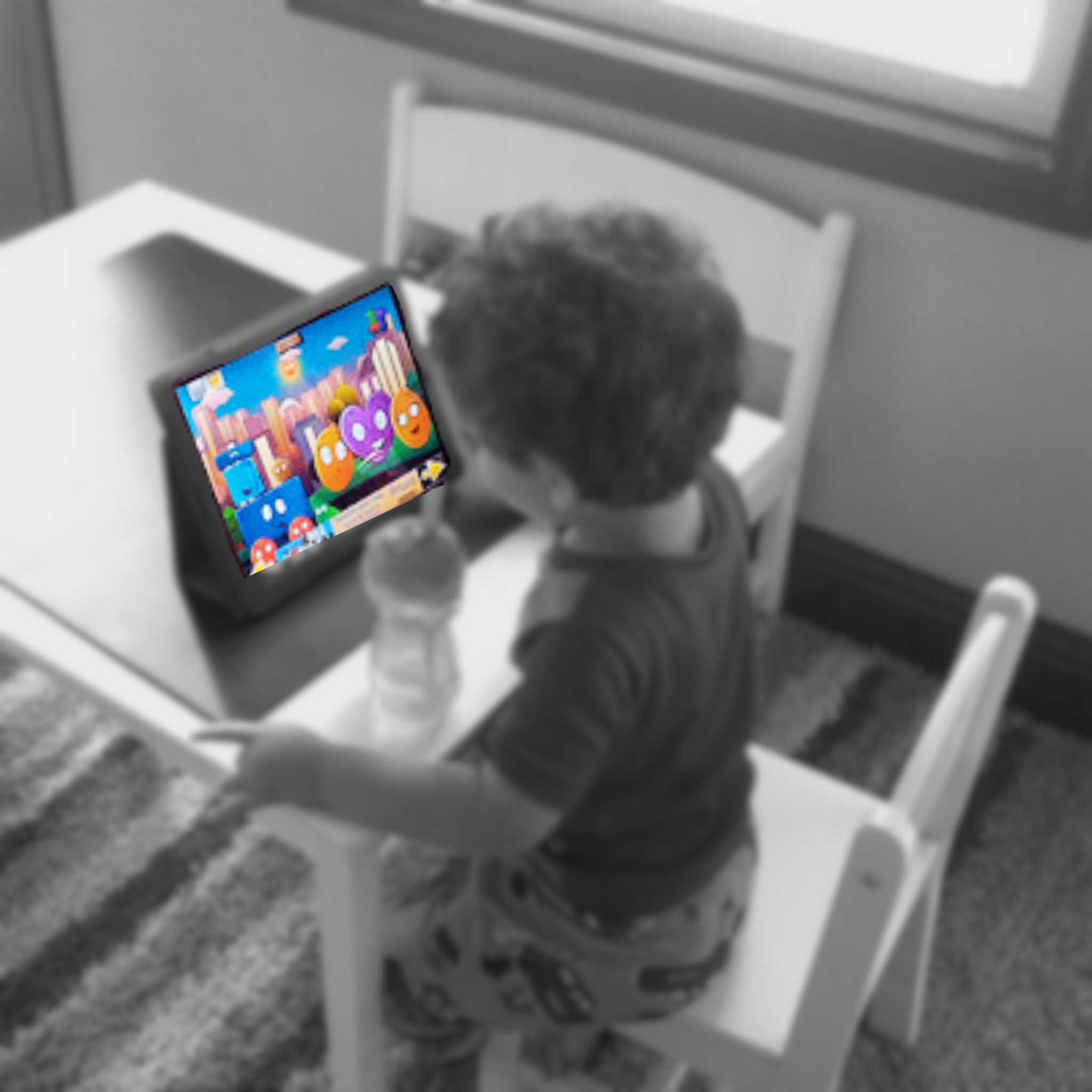 An so-called iPad baby